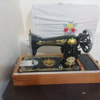 میز چرخ خیاطی و چرخ خیاطی|چرخ خیاطی و ریسندگی|آباده, |دیوار