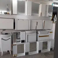 روشویی های دیواری همراه اینه باکس