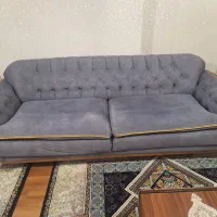 مبلمان ۸ نفره چستر.همراه با ۴ عدد کوسن نو