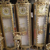 ساعت ایستاده برنز و طرح برنز قیمت جشنواه|ساعت دیواری و تزئینی|یزد, |دیوار
