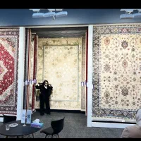 فرش جردن ۱۲۷۰ شانه تراکم ۴۵۰۰ رنگ کرم ۱۲ متری|فرش|شیراز, فرهنگیان|دیوار