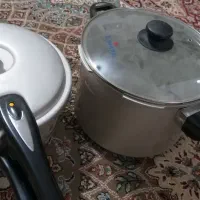 فروش سرویس استیل ترک و چای ساز و قهوه ساز|قوری، کتری، قهوه‌ساز دستی|یزد, |دیوار