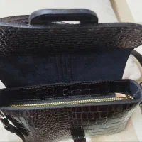 کیف زنانه چرم طبیعی طرح ورنی|کیف، کفش، کمربند|اردبیل, |دیوار