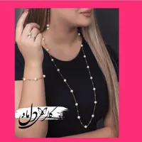گردنبند دستبند گوشواره مرواریدی|بدلیجات|یزد, |دیوار