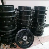 فن هواکش صنعتی دمنده سایز ۲۵ سانت،دوربالا2500rpm|ماشین‌آلات صنعتی|تهران, علم و صنعت|دیوار