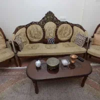 مبل سلطنتی ۹ نفره|مبلمان خانگی و میز عسلی|اسلام‌شهر, شهرک احمدیه|دیوار
