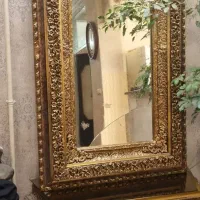 آینهوکنسول چوبی