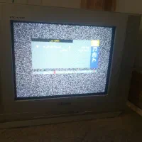 دو عدد تلویزیون 14اینچ. مشکی. و 15اینچ صفحه تخت|تلویزیون و پروژکتور|علیآباد کتول, |دیوار