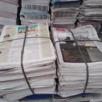 کاغذ روزنامه چسب جعبه‌موزی گراف پوشال