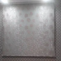 پرده زبرا بصورت زیر و رو