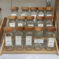 پک کامل شیشه ادویه و ظروف وارداتی