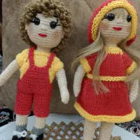عروسک بافتنی|اسباب‌‌بازی|زنجان, |دیوار