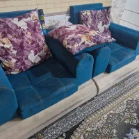 ۲عدد مبل تکی فقط تمیزکردن میخواد بدون پارگی|مبلمان خانگی و میز عسلی|بندر ماهشهر, |دیوار