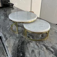 استند پذیرایی/کیک/تنقلات سنگی مرمر
