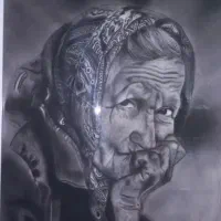 نقاشی سیاه قلم فروش و سفارش چهره|تابلو، نقاشی، عکس|لواسان, |دیوار