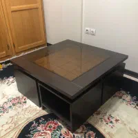 میز جلومبلی و گل میز