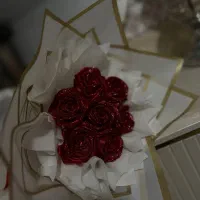 گل روز زن|گل مصنوعی|آبیک, |دیوار