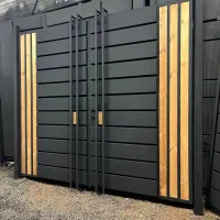 درب اهنی تلفیق چوب واهن محکم (تولیدوپخش)|مصالح و تجهیزات ساختمان|ماسوله, |دیوار