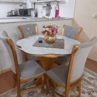 میز غذا خوری و بوفه ست