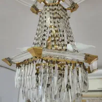 لوستر|لوستر و چراغ آویز|رشت, ساغری سازان|دیوار