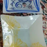 دوعددظرف میوه خوری نوبدون استفاده دوتاش 250