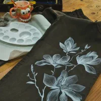 نقاشی روی پارچه با بهترین متریال