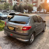 پژو 206 خاکستری تیپ ۶|خودرو سواری و وانت|تهران, آسمان|دیوار