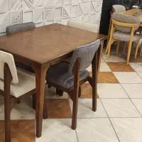 میز نهار خوری ۴نفره اقساط ۶ماهه|میز و صندلی غذاخوری|رفسنجان, |دیوار