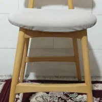 دو عدد صندلی اپن چوب راش