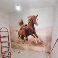 طراحی،تهیه واجرای کاغذ دیواری و پوستر سه بعدی و...