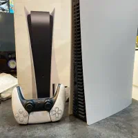 کنسول PS5 دیسک خور دو دسته با بازی|کنسول، بازی ویدئویی و آنلاین|سمنان, |دیوار