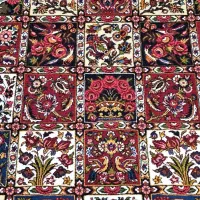 فرش دستباف طرح خشتی چالشتر|فرش|اصفهان, شهریار|دیوار