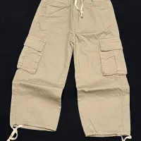 شلوار بگ کتان