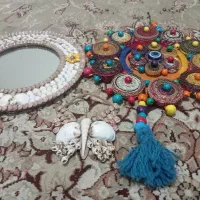 اینه صدفی و دکوری چشم نظر