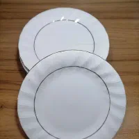 6 عدد ظرف میوه خوری دور طلایی آلمانی