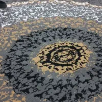 قالی دوازده متری رنگ طوسی