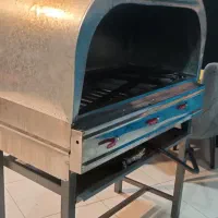 کباب پز گازی در حد نو