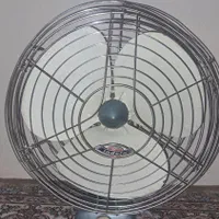 پنکه  کلکسینی برقی پره فلزی قدیمی