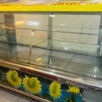 ویترین گرم و سرد قنادی