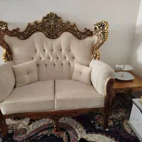 مبل ۷نفره با جلو مبلی و عسلی|مبلمان خانگی و میز عسلی|قدس, شهر‌قدس|دیوار