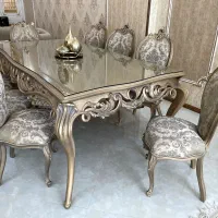 مبلمان و ناهارخوری۸ نفره سوپر راش