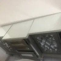 میز تیوی و آینه کنسول|بوفه، ویترین، کنسول|کرج, باغستان|دیوار