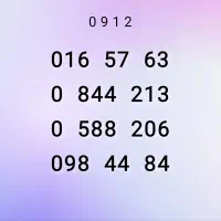 ۰۹۱۲ کد صفر کف قیمت