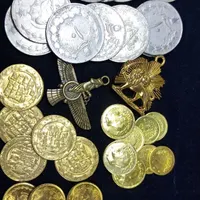 سکه شاهی و مدال پهلوی|کلکسیون سکه، تمبر، اسکناس|بم, |دیوار