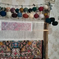 فرش نیمه کاره زرنیم سالاری