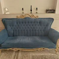 مبلمان ۷نفره آبی تیره