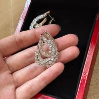 گوشواره جواهری نقره ۹۲۵|جواهرات|تبریز, |دیوار