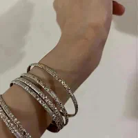 6عدد النگوسایزیک میرشمس و یک تک پوش رزکودک سایز یک|جواهرات|کرج, شهرک احمدیه|دیوار