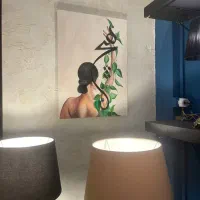 نقاشی|تابلو، نقاشی، عکس|مشهد, شهید بهشتی|دیوار