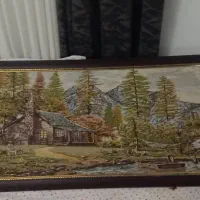 فروش دو گلیم فرش  تابلوی دیواری دو چراغ شمعدونی|گلیم، جاجیم، گبه|رشت, کوی مهر|دیوار